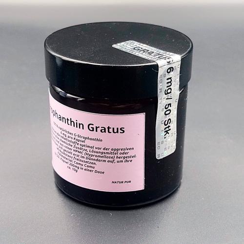 #8 Kapsułki dojelitowe 50 sztuk po 6 mg G- Strophanthin