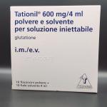 #21  Glutatione 600mg/4ml Tationil (Włochy)